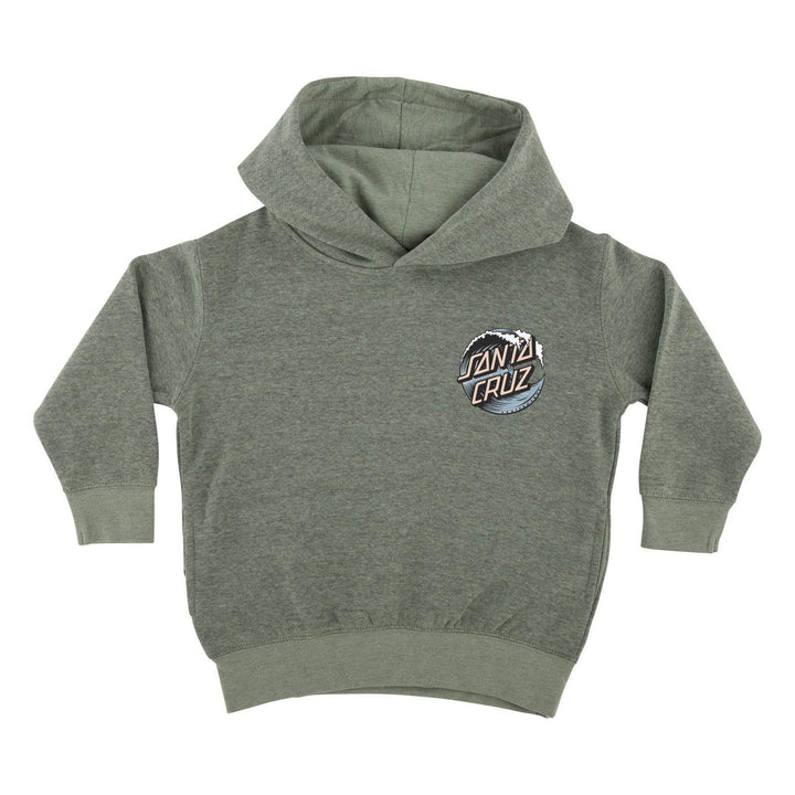 Santa Cruz Wave Dot Kids Size Pull-Over Hooded Sweatshirt