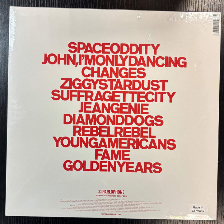 BOWIE, DAVID – CHANGESONEBOWIE [180G] Vinyl LP Record