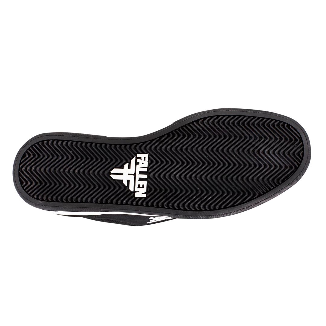 Fallen Patriot Black/White Skateboard Shoes