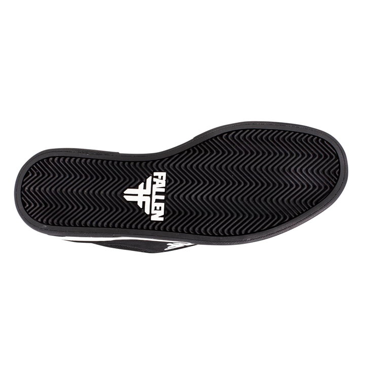 Fallen Patriot Black/White Skateboard Shoes