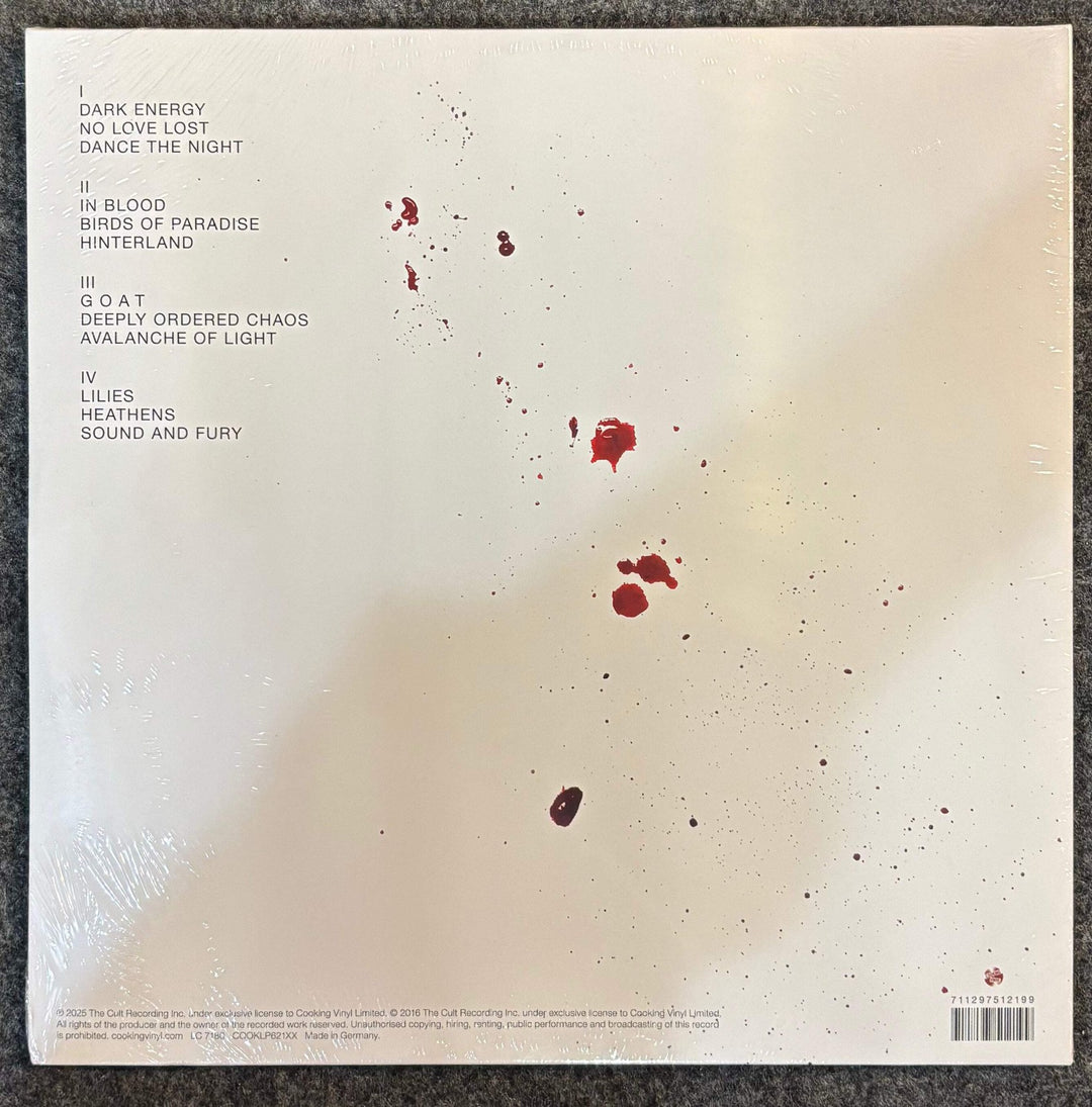 CULT, THE – HIDDEN CITY (RED/WHITE VINYL) 2x Vinyl LP Record