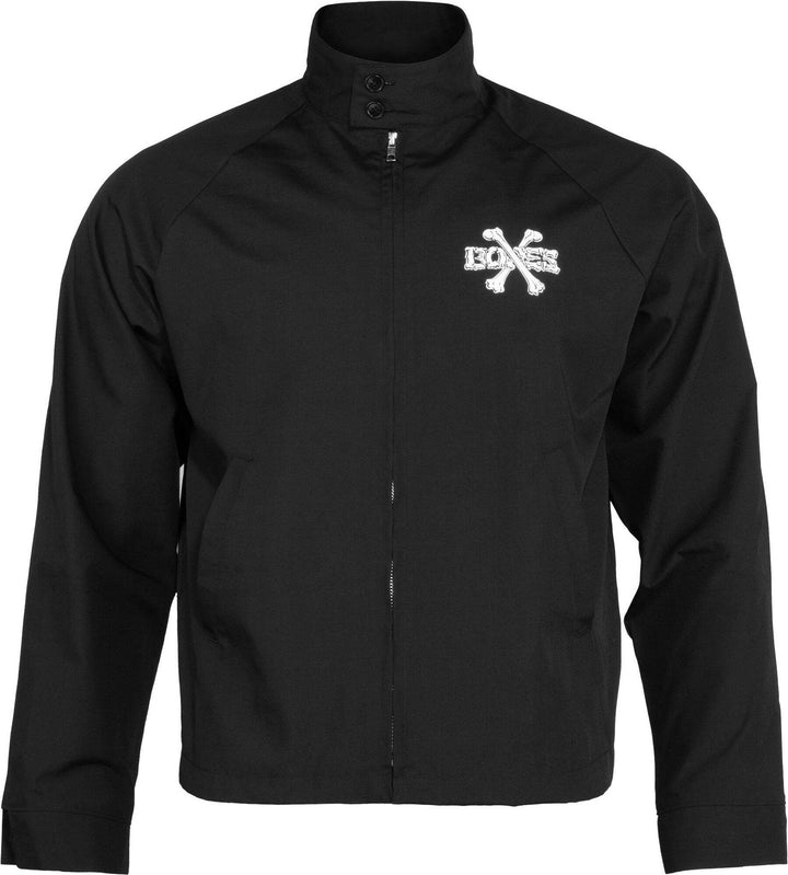 Powell Peralta Cross Bones Black Gas Jacket