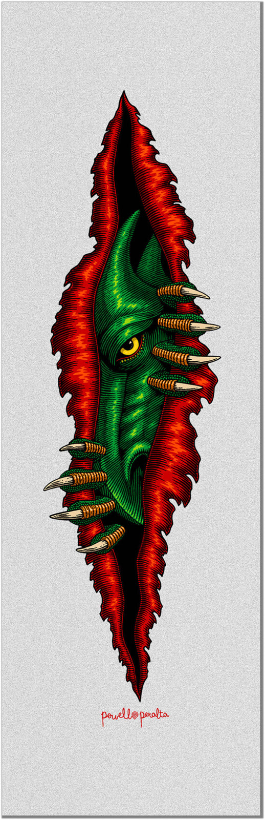 Powell Peralta Dragon Peeker 10.5" Clear Skateboard Grip Tape