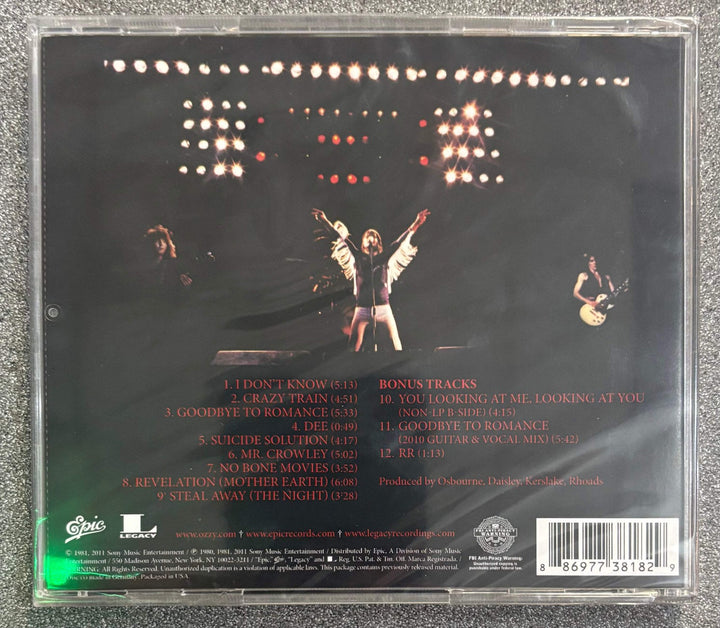 Ozzy Osbourne – Blizzard Of Ozz CD