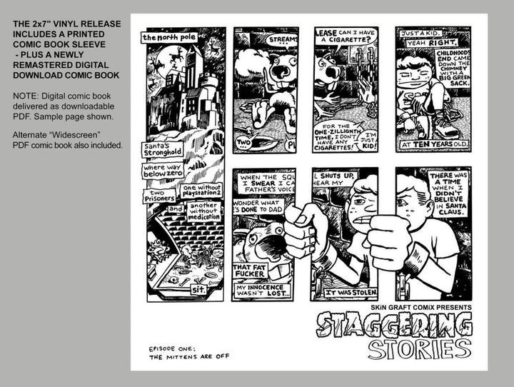 Sides 11-14 - Yowie / Colossamite / Pre / Mule 2x 7" + Comic Book