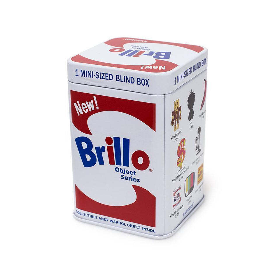 Kidrobot X Andy Warhol Brillo Box Art Object Blind Box Figures