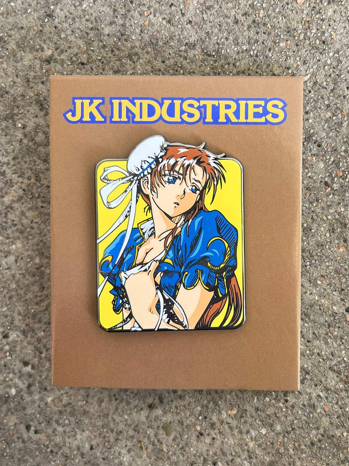 JK Industries Chun Li Enamel Pin