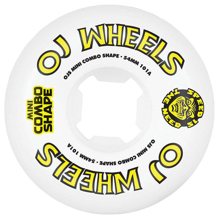 OJ Team Line Original Mini Combo 54mm 101a Skateboard Wheels