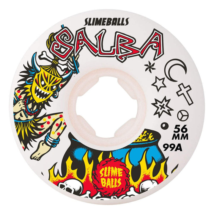 Slime Balls Salba Witch Doctor 99a Chubbies 56mm 99a Skateboard Wheels