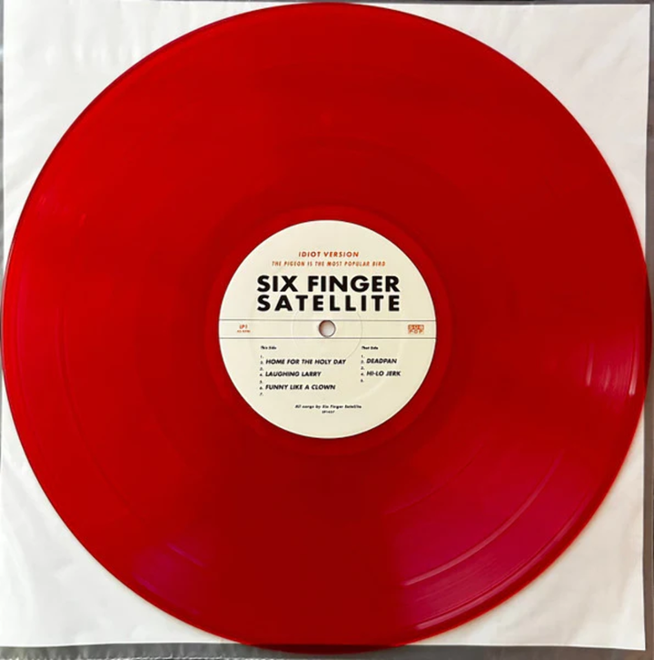 Six Finger Satellite - The Pigeon Is The Most Popular Board Red/Blue Color 2xLP