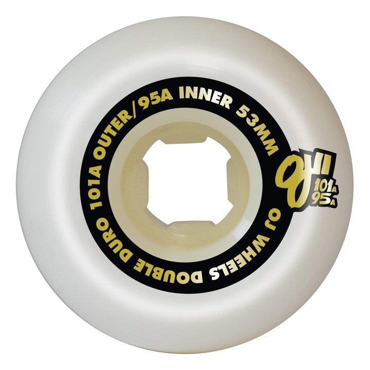 Oj Double Duro Mini Combo 53Mm 101A/95A Skateboard Wheels