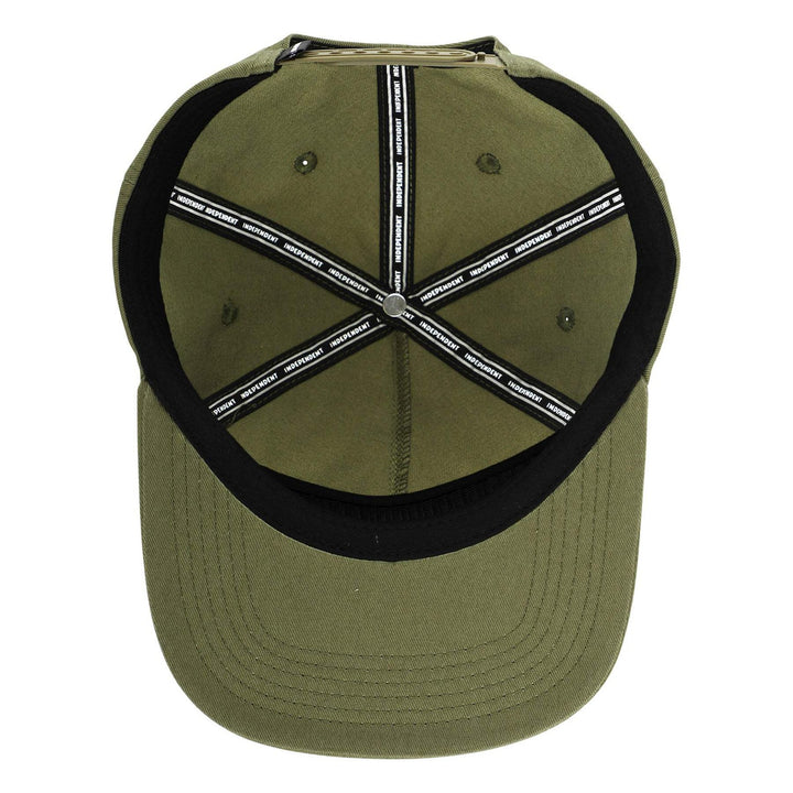 Independent Bar Logo Snapback Unstructured Hat
