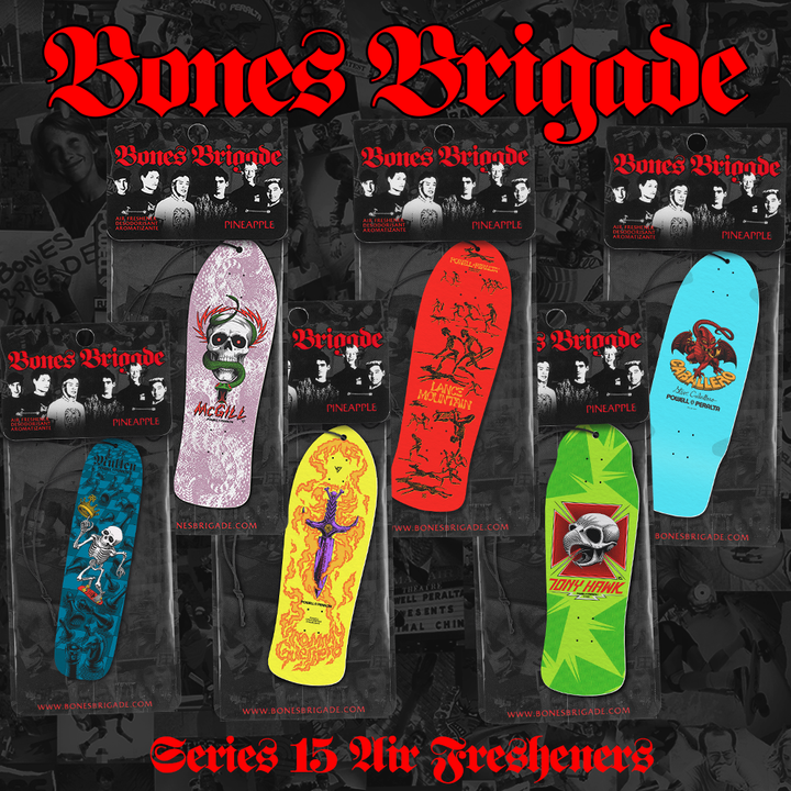Powell Peralta Bones Brigade Series 15 Guerrero Air Freshener - Pineapple Scente