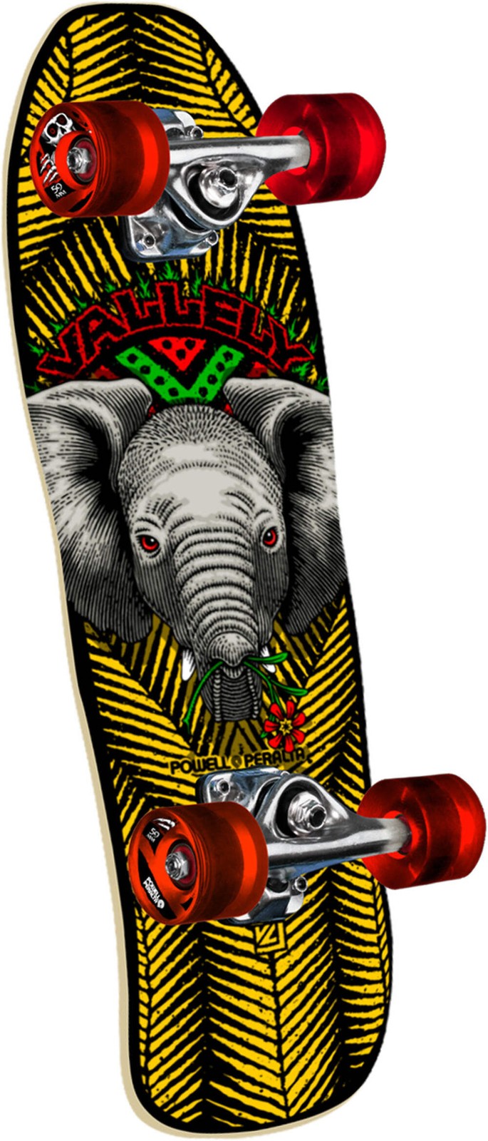 Powell Peralta Vallely Baby Elephant [Autographed] 8" Mini Cruiser Complete Skat
