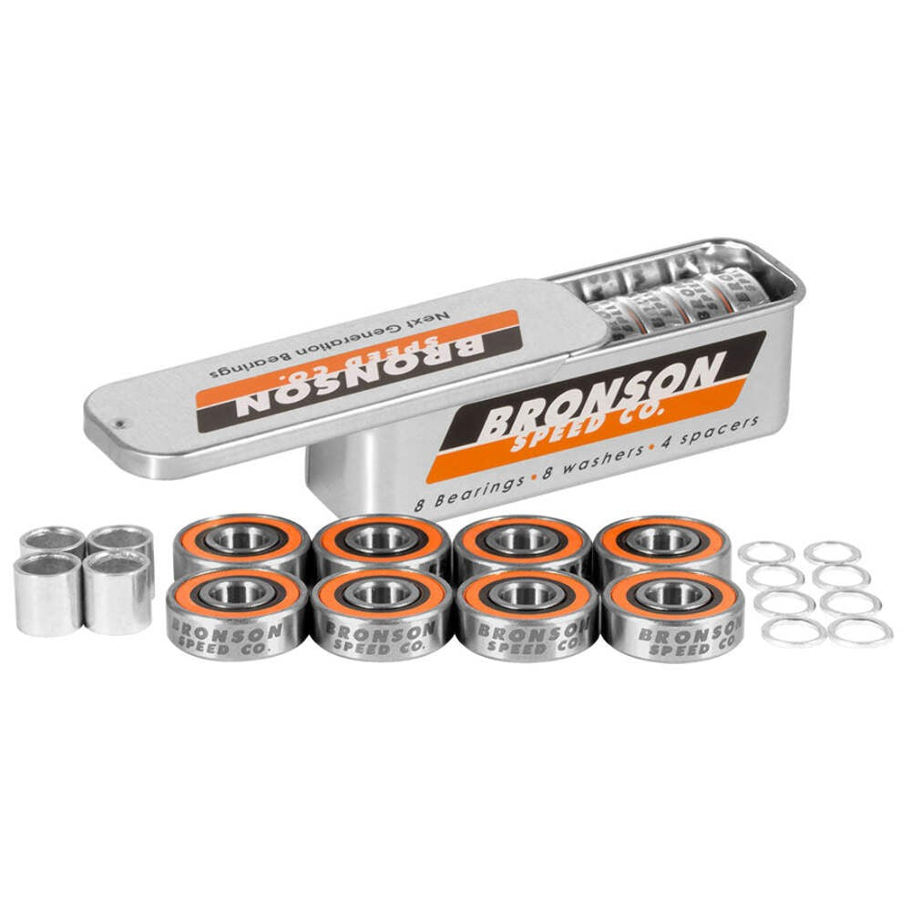 Bronson Speed Co. G3 Skateboard Bearings (set of 8)