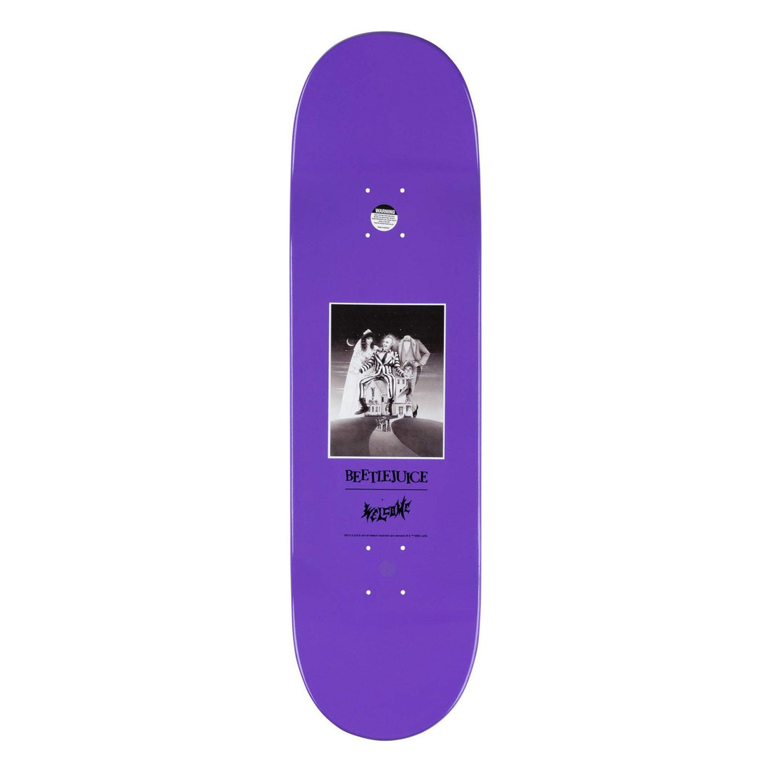 WELCOME X BEETLEJUICE "SHOWTIME" 9" COMPLETE SKATEBOARD