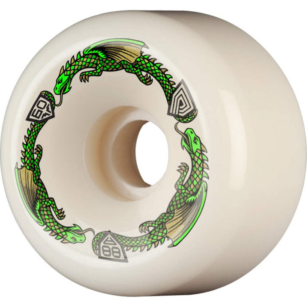 POWELL PERALTA DRAGON FORMULA 60mm 88a SKATEBOARD WHEELS
