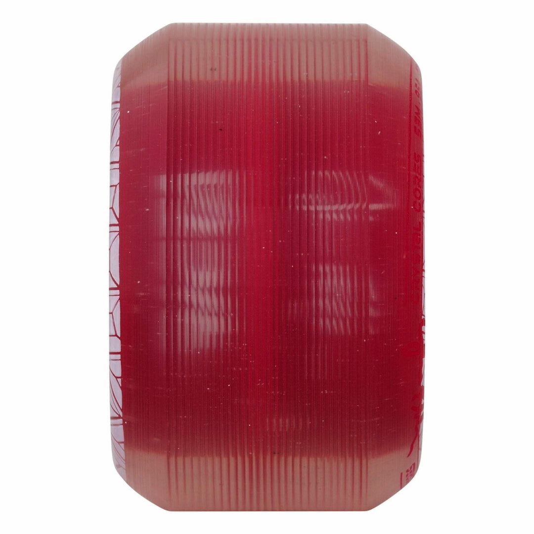 Ricta Shanahan Crystal Cores Clear Metallic Red 53mm 95a Skateboard Wheels