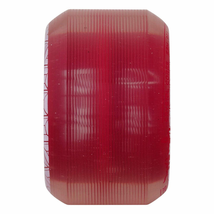 Ricta Shanahan Crystal Cores Clear Metallic Red 53mm 95a Skateboard Wheels