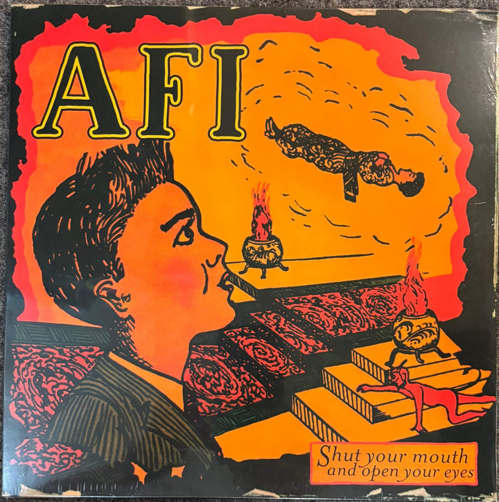 A.F.I. – SHUT YOUR MOUTH AND OPEN YOUR EYES Vinyl LP Record