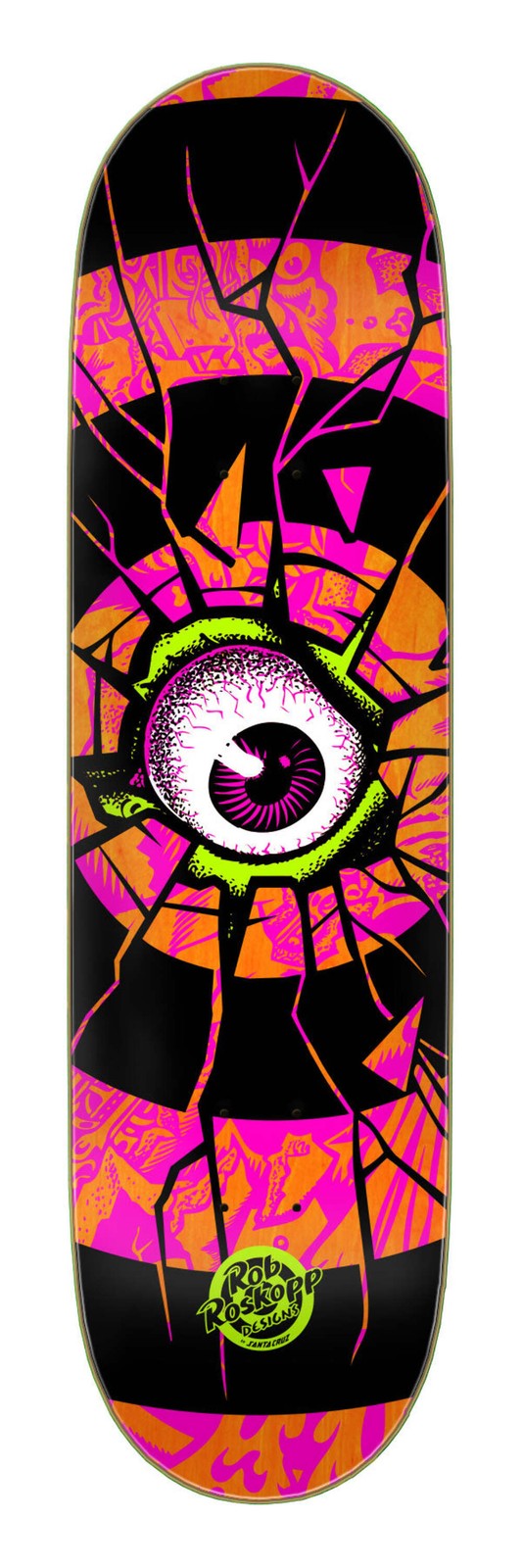 Santa Cruz Roskopp Dissect 7 Ply Birch 8.5" Skateboard Deck