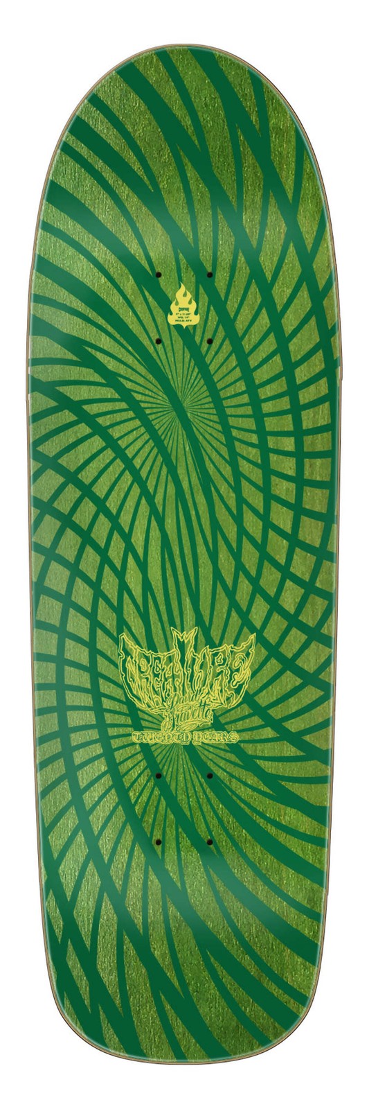 Creature David Gravette Hippie Falls 9"Skateboard Deck