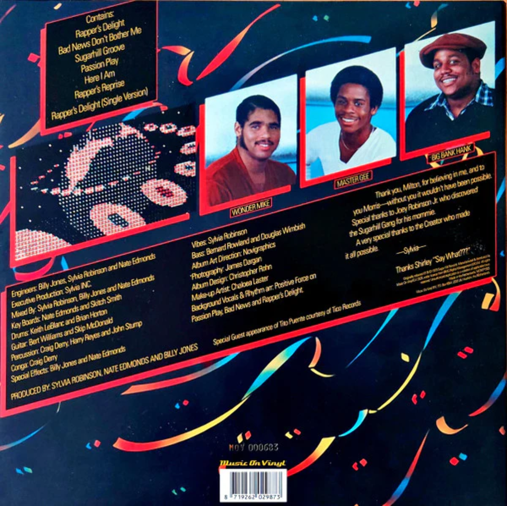 Sugarhill Gang – Sugarhill Gang Red Color Vinyl LP Record