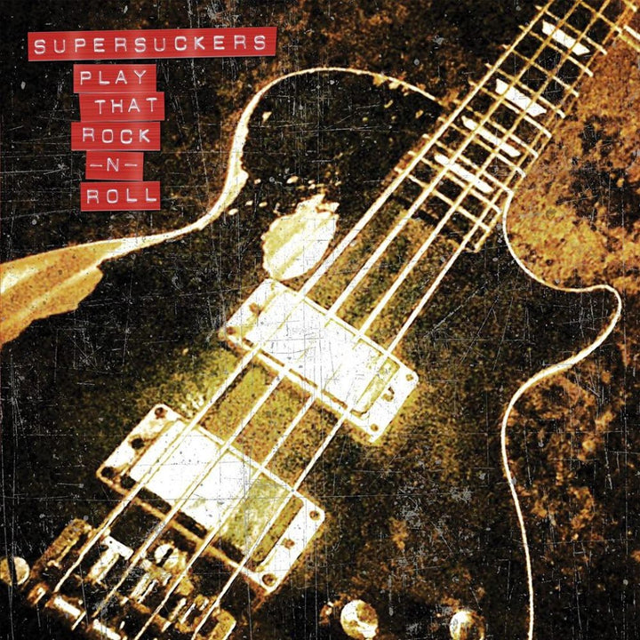 Supersuckers - Play That Rock And Roll Black W/ White Splatter Color Vinyl LP Re