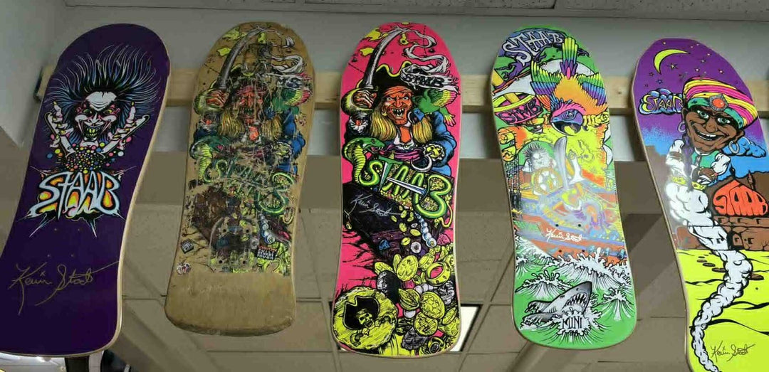 KEVIN STAAB Limited Edition Signed Purple Staab Scientist Deck