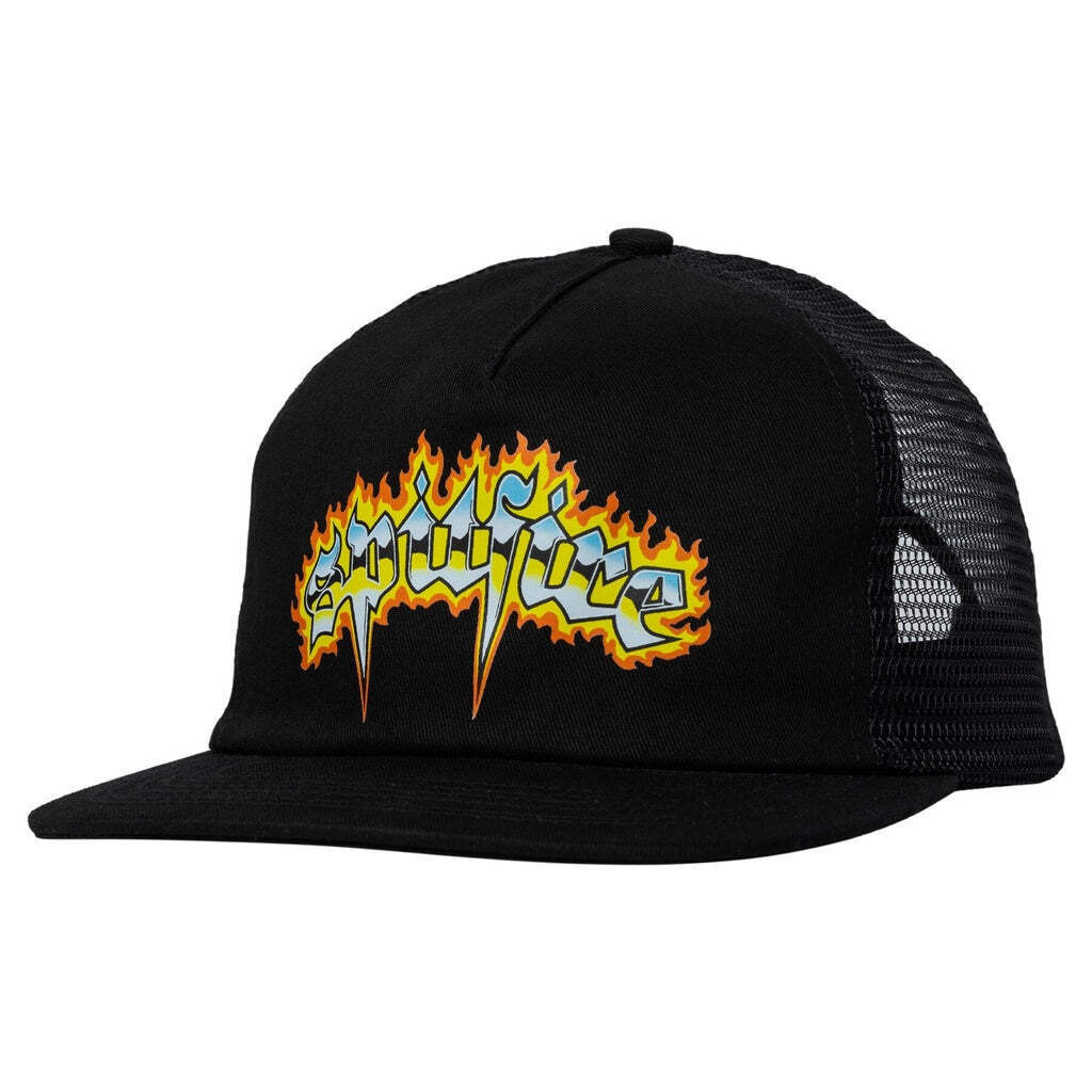 Spitfire Chrome Venom (Black) Snapback Hat