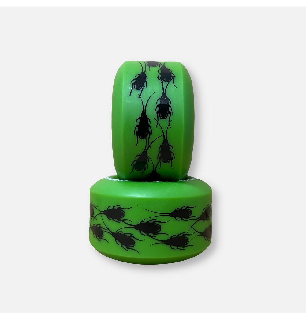 Cockroach Original Green 63Mm 96A Skateboard Wheels