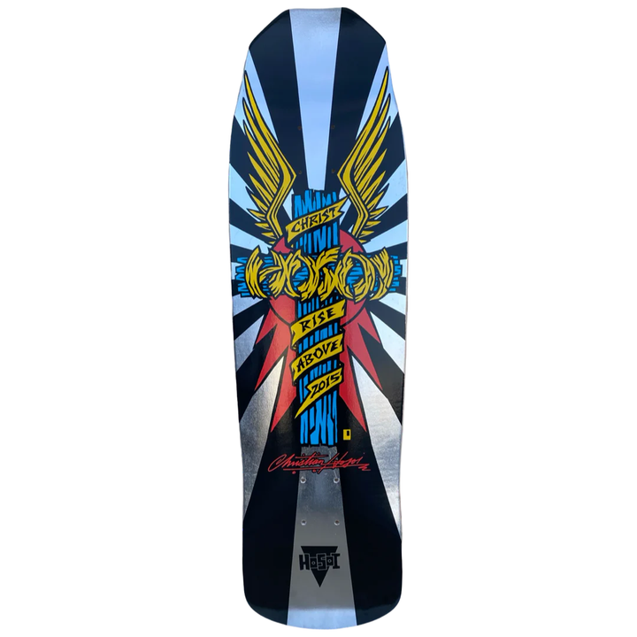 Hosoi Wings 9" LTD Silver Skateboard Deck