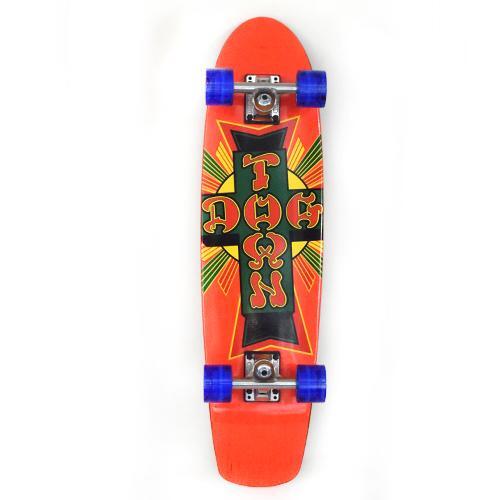 Dogtown Cross Logo Cruiser Complete Skateboard 7.875" x 30.25" Independent Truck