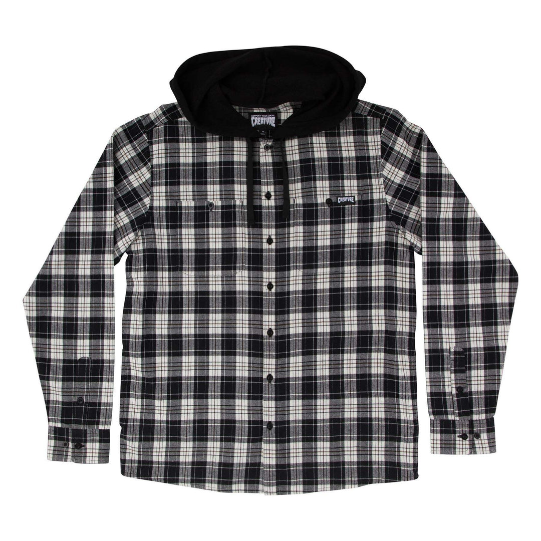 Creature Bat Relic Hooded Flannel