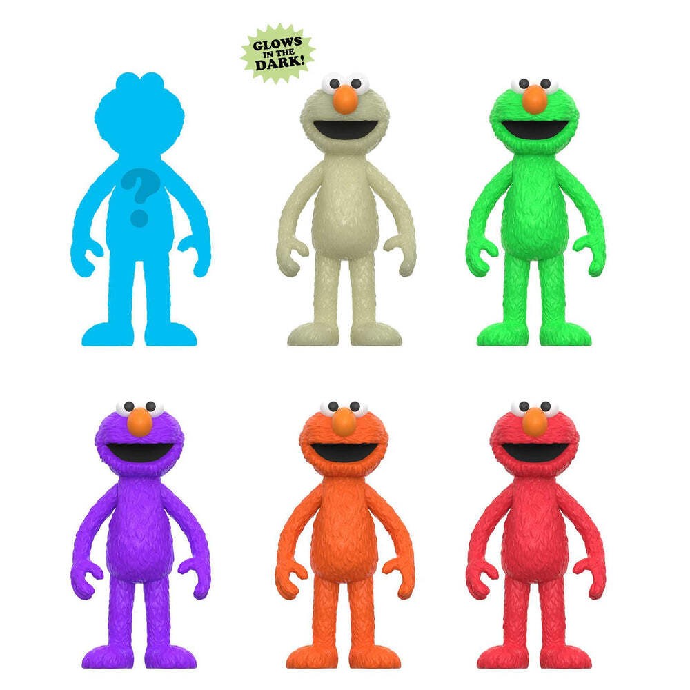 Super7 x Sesame Street - Elmo - Wave 04 - Individual Blind Box Toy