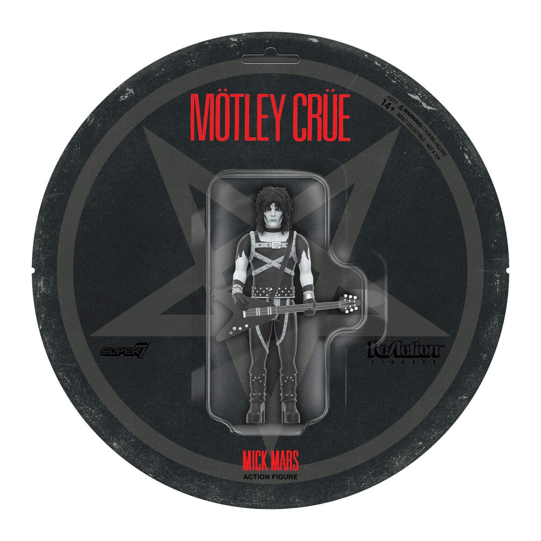 Super7 x Mötley Crüe - Mick Mars, Nikki Sixx, Tommy Lee & Vince Neil (Shout At T