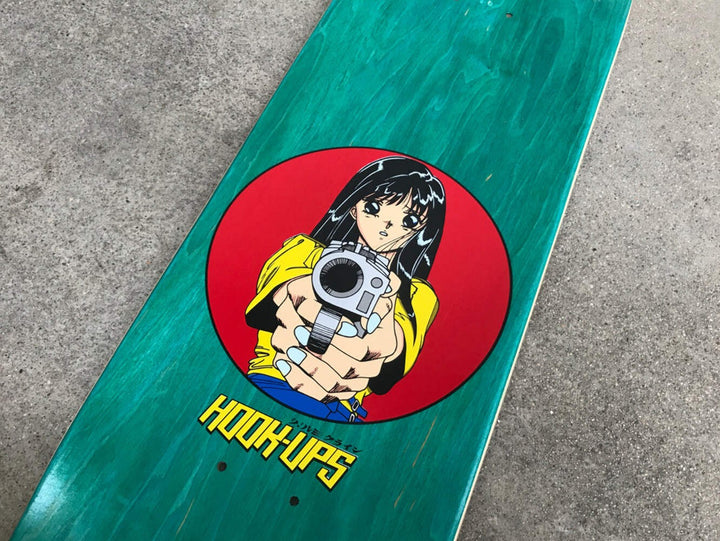 Hook Ups Barrel of a Gun 8" Skateboard Deck