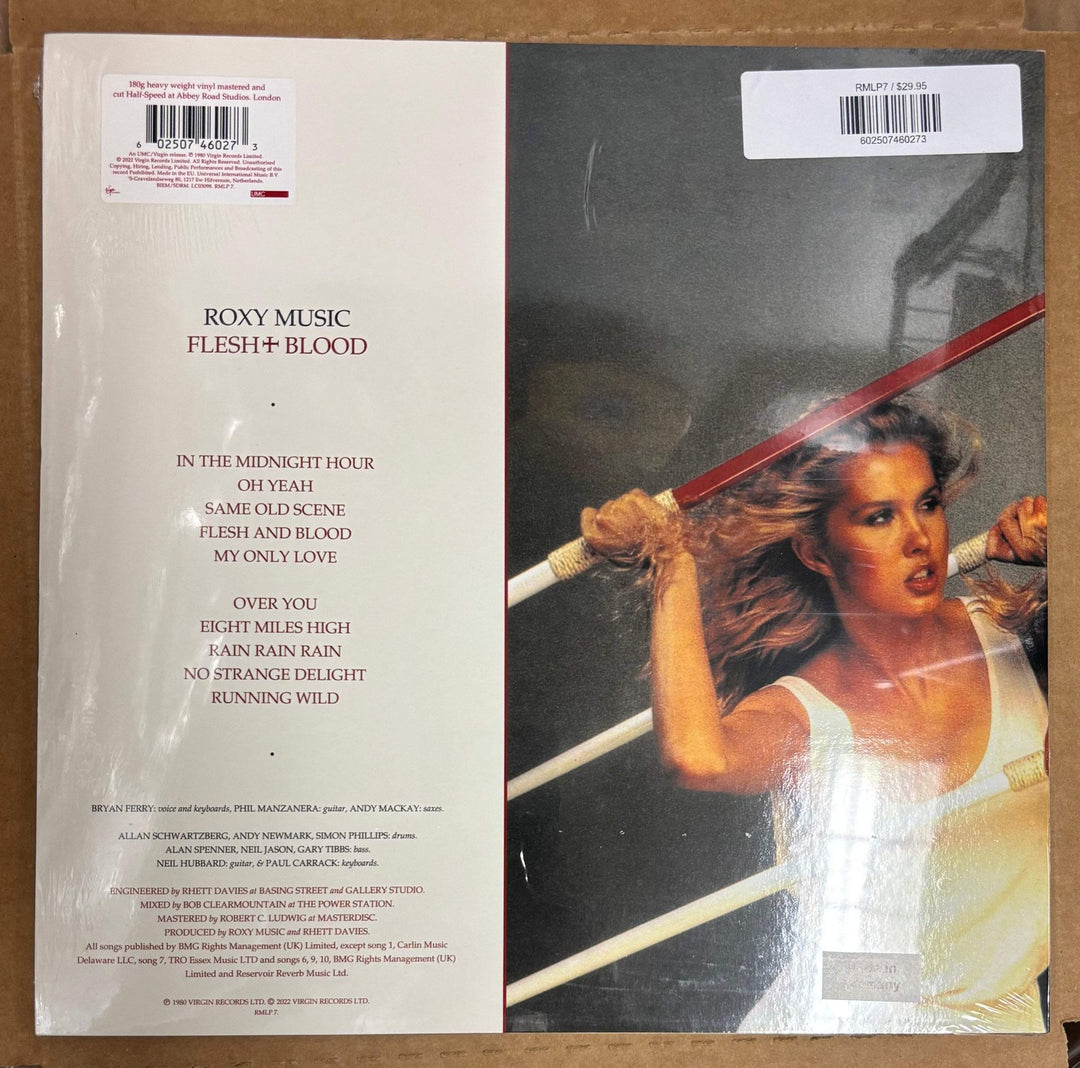 Roxy Music ‎– Flesh And Blood [Half-Speed Master] Vinyl LP Record