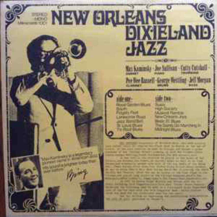 Max Kaminsky And His Dixieland All-Stars – New Orleans Dixieland Jazz Vinyl LP R