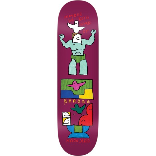 Krooked Barbee We 8.75" Skateboard Deck