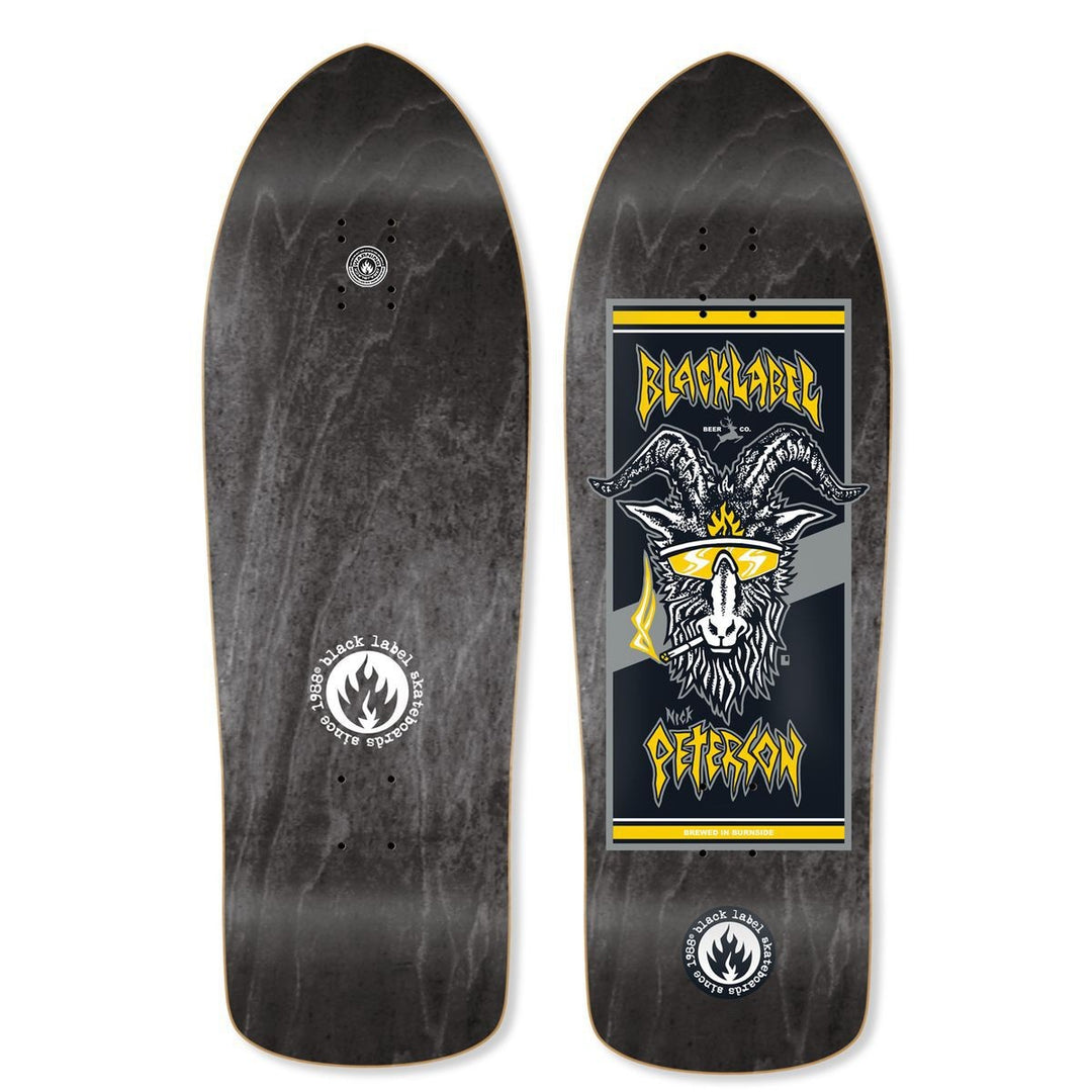 Black Label Nick Peterson "Burnside Brew" 10.25" Skateboards Deck