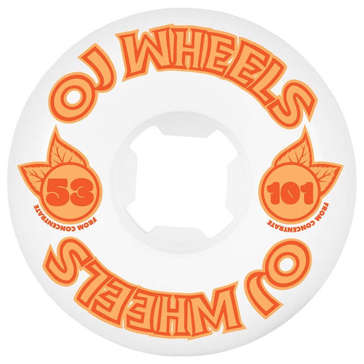 OJ From Concentrate Hardline 53mm 101a Skateboard Wheels