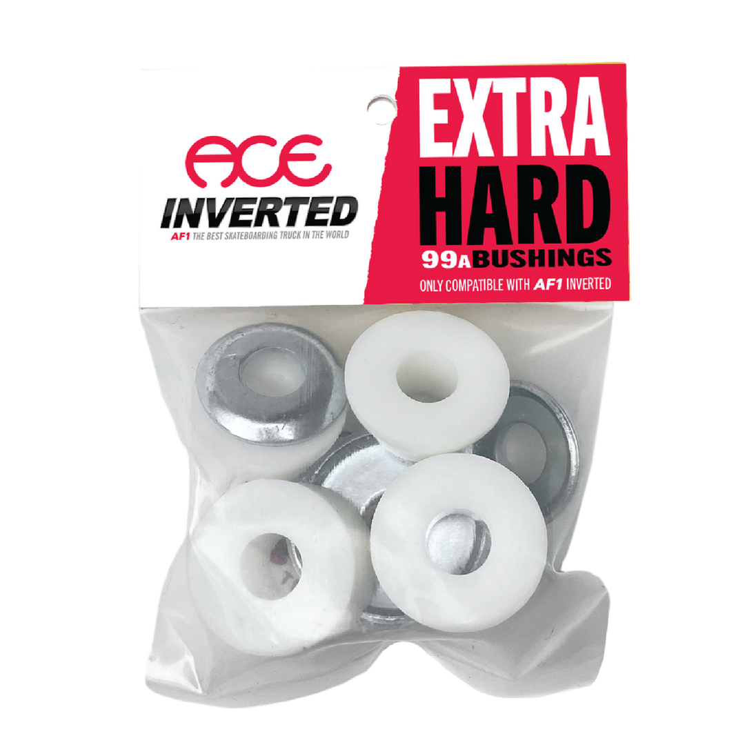ACE Extra Hard White 99a Skateboard Bushings (Pair)