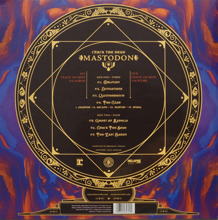 Mastodon - Crack The Skye [LTD Color] Vinyl LP Record