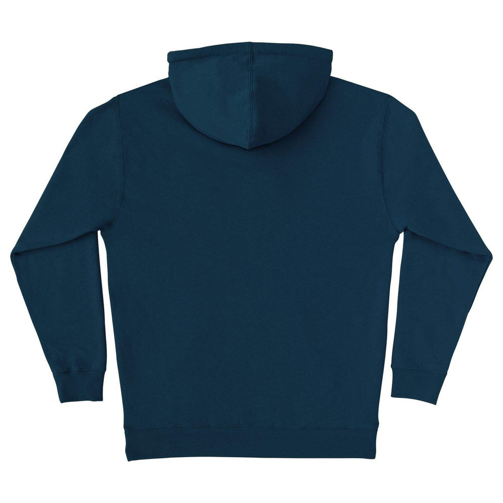 Independent Bar Logo Reflective P/O Heavyweight Navy Hooded Sweatshirt