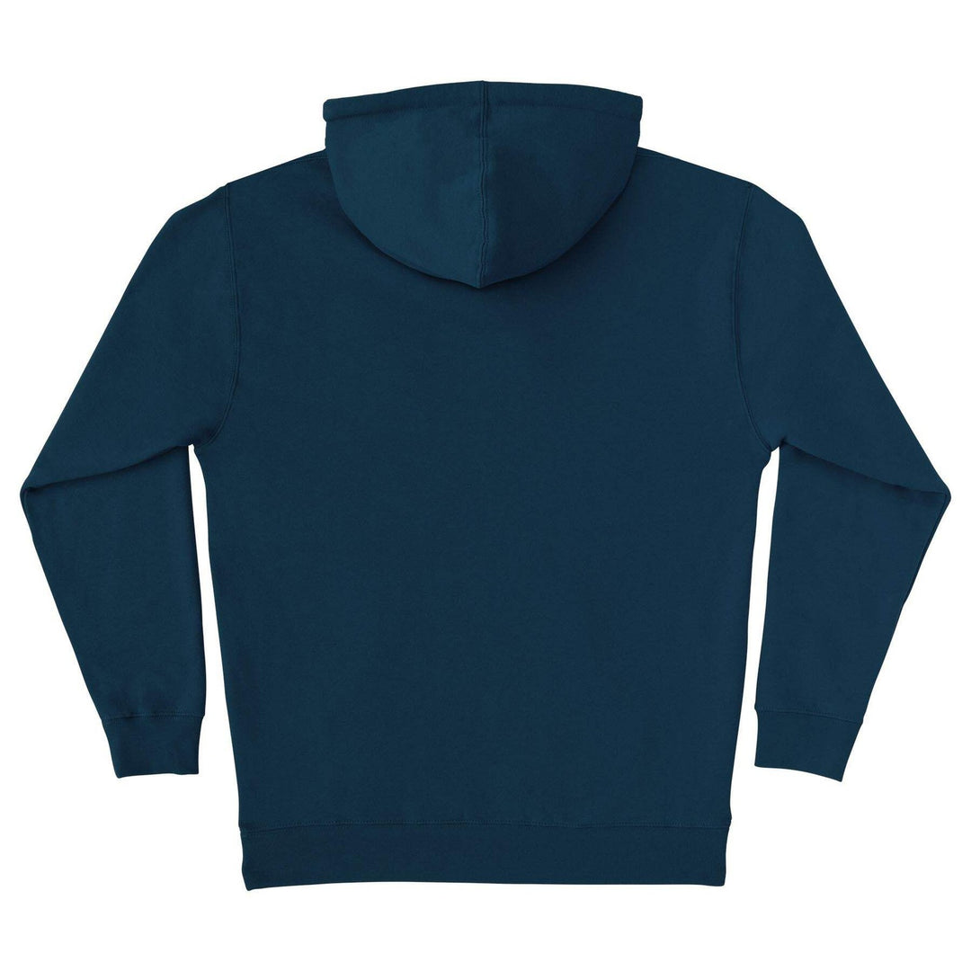 Independent Bar Logo Reflective P/O Heavyweight Navy Hooded Sweatshirt