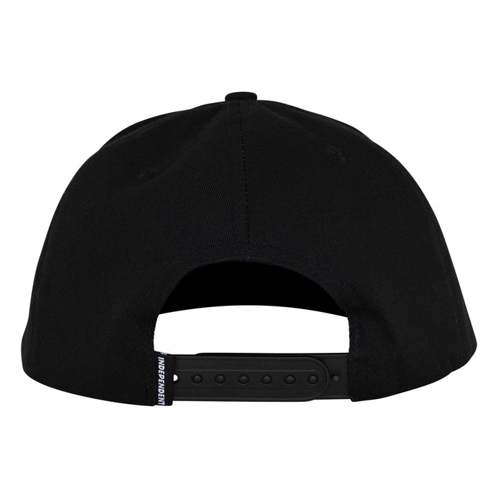Independent Sticker Slap Snapback Unstructured Hat