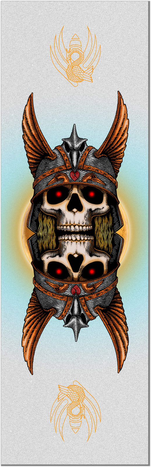 Powell Peralta Andy Anderson Skull Egg 10.5" Clear Skateboard Grip Tape