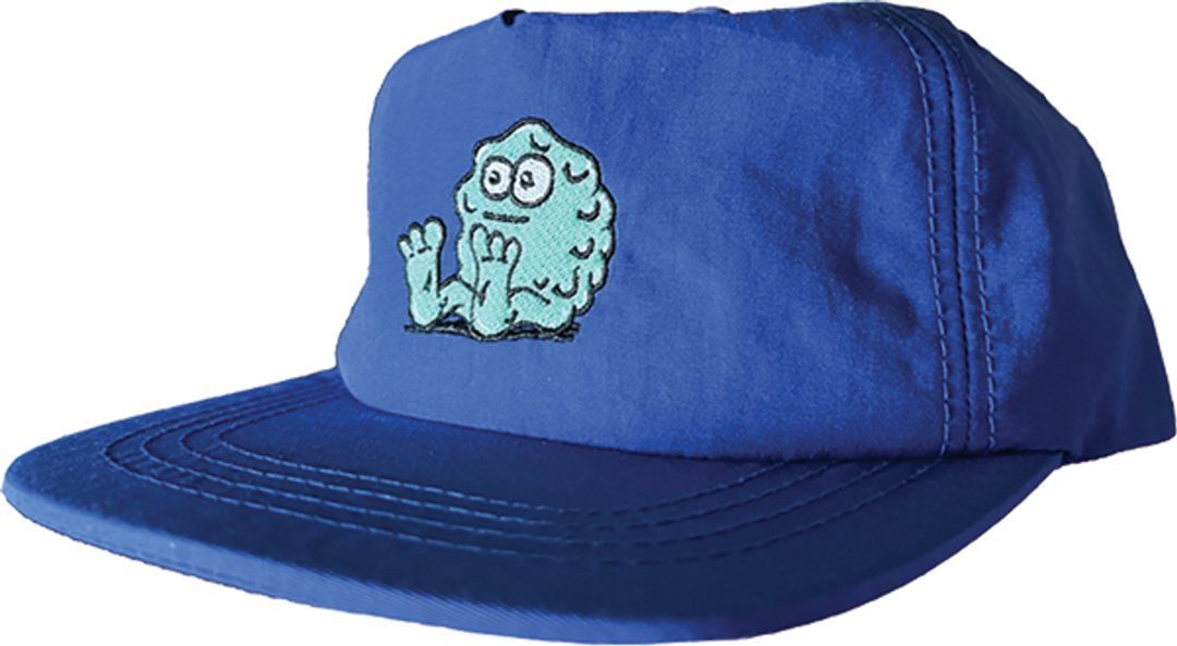 Snot "Booger Logo" Blue 5 Panel Nylon Hat
