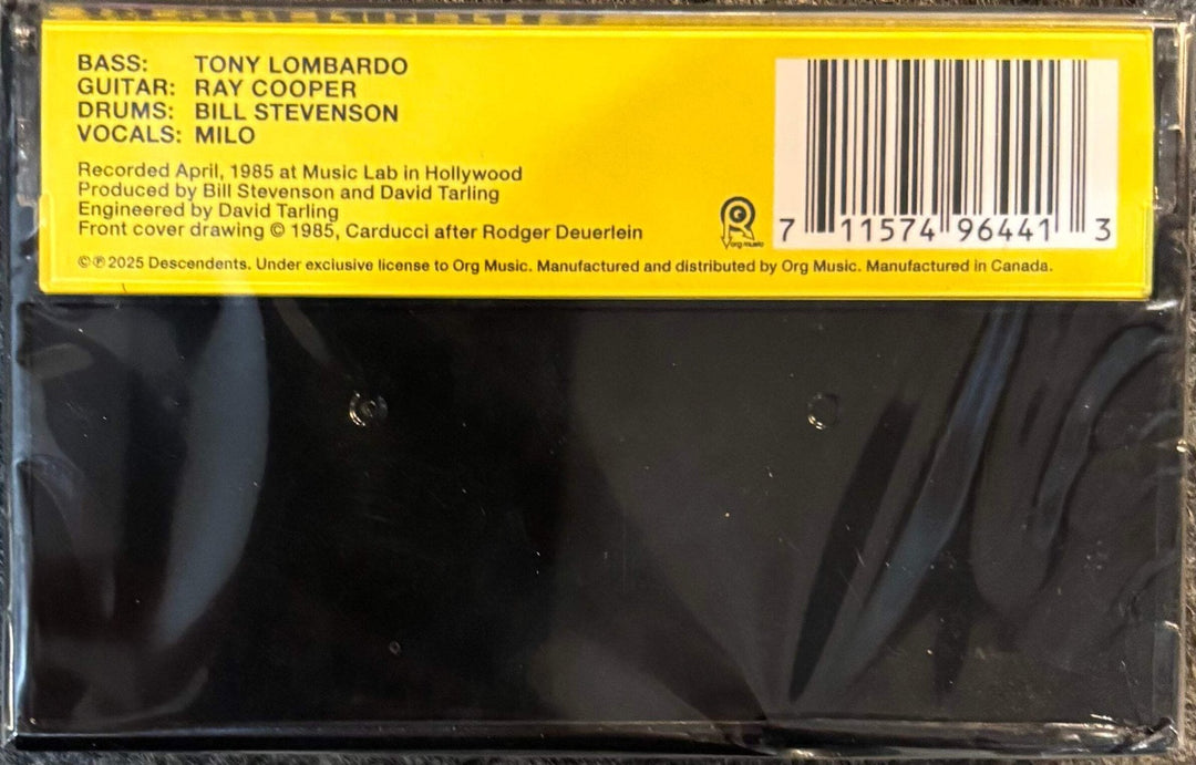 DESCENDENTS – I DON'T WANT TO GROW UP Cassette